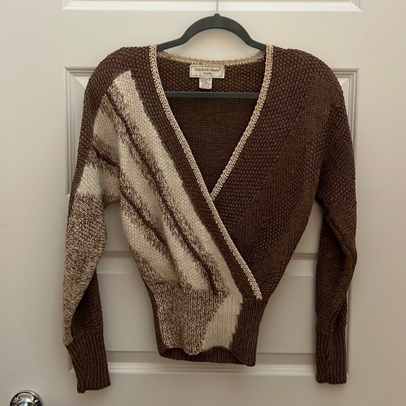Michelle Stuart Petite Vintage Wool Mix Sweater - Small - Picture 2 of 5